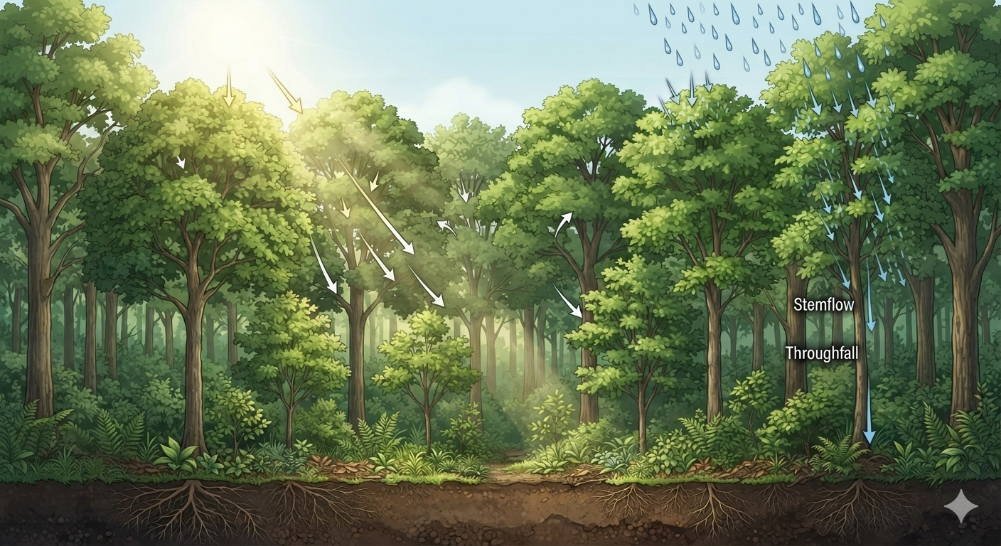 Tree Crowns Influence